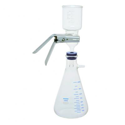 Glas Saugfiltrationsflaschen Kombination 