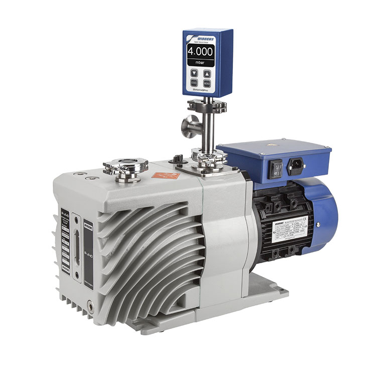 Ölgedichtete Drehschiebervakuumpumpe